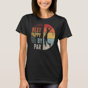 Camiseta Mens Golf Melhor Pappy Do Par Vovô Golfer Padre