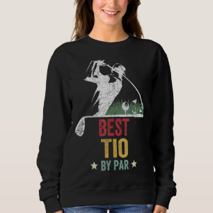 Camiseta Mens Golf Melhor Tio por Par Pai Golfer Da Padre