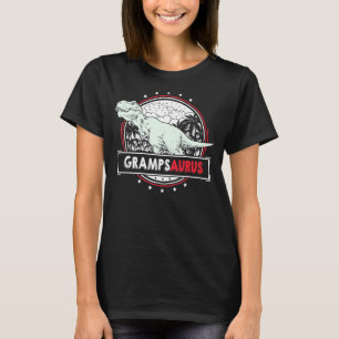 Camiseta Mens Gramps Ideia De Avós Homens Trex Gramp