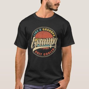 Camiseta Mens GRAMPY COMO Vovô SOMENTE REFRIGERANTE