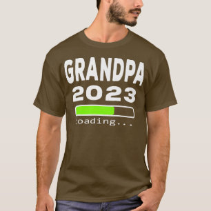 Camiseta Mens Grandpa loading 2023 Gramps to be Promoted to