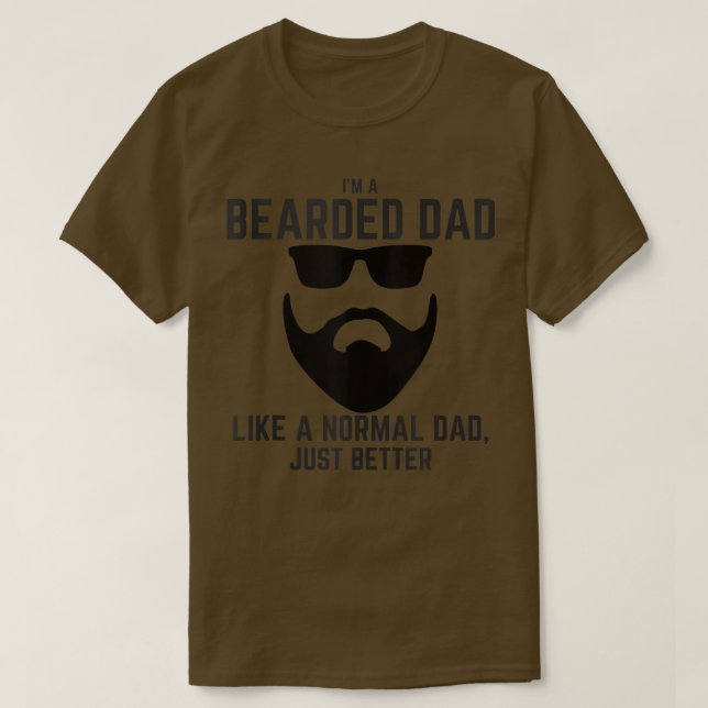 Camiseta Mens Great Beard Comes Great Responsibility Beard  (Frente do Design)