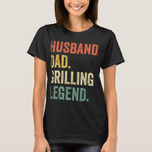 Camiseta Mens Griling CHURRASCO Padre Funny Husband Grill P