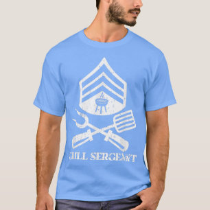 Camiseta Mens Grill Sargento CHURRASCO Griling