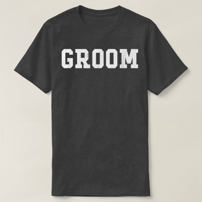Camiseta Mens Groom1595 (Frente do Design)