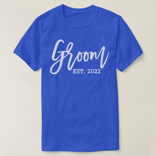 Camiseta Mens Groom 2022 (Frente do Design)