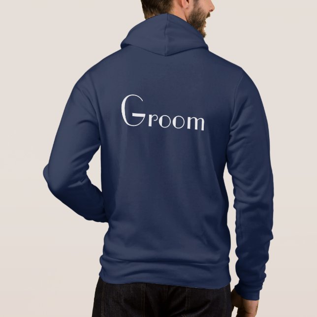 Camiseta Mens Groom Hoodie (Verso)