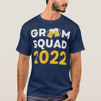 Camiseta Mens Groom Squad Bachelor Party Drinking Team Groo