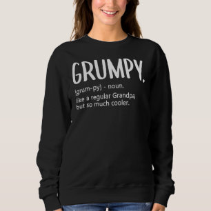 Camiseta Mens Grumpy para Homens Dia de os pais normal Avô