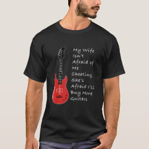 Camiseta Mens Guitar Husband Music