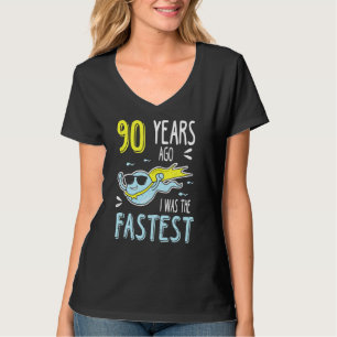 Camiseta Mens Há 20 Anos Eu Era O Aniversário Mais Rápido 1