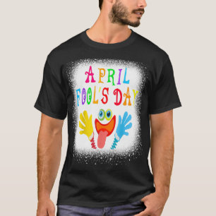 Camiseta Mens Happy April Fool Day 1rua abril Fools Dia 20