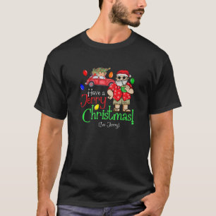 Camiseta Mens Have A Jerry Christmas A Funny Holiday Jerry