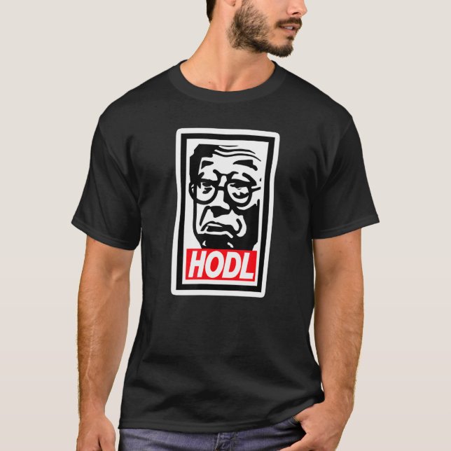 Camiseta Mens Hodl Tee Crypto (Frente)