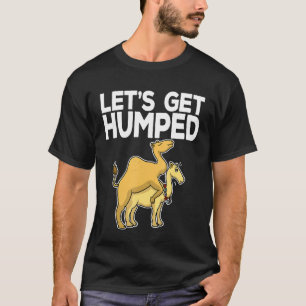 Camiseta Mens Hump Day Camel Escritório Memória Piada de qu