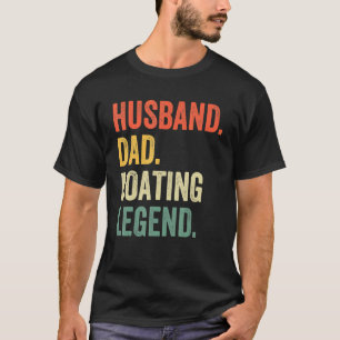 Camiseta Mens Husband Barco Legend Sail Boat Capitão