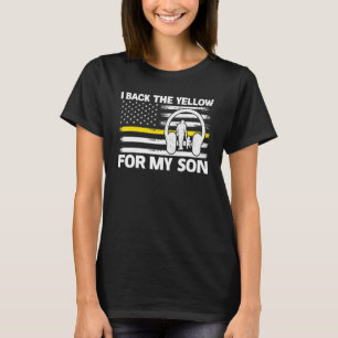 Camiseta Mens I Back Yellow For My Son Dispatch Opa