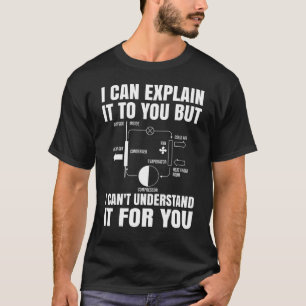 Camiseta Mens I Can Explain It To You But I Cant Understand
