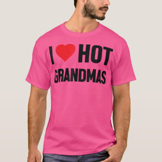 Camiseta Mens I Heart Vovó Quente