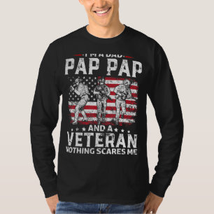 Camiseta Mens I M A Pai Pap Veterano Pai