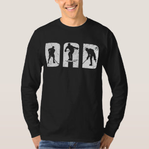 Camiseta Mens Ice Hockey Padre Puk Pai Hobby