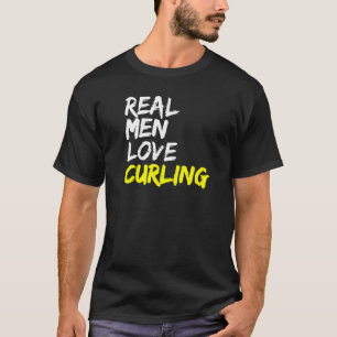 Camiseta Mens Ice Stock Sport Masculinos Curling Team Men L