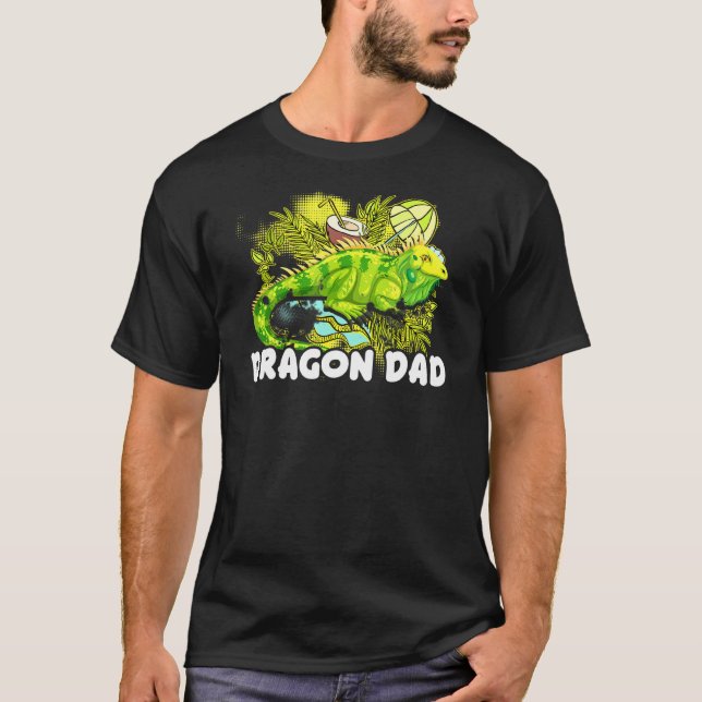 Camiseta Mens Iguana Pai (Frente)