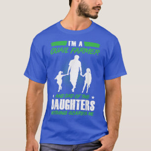 Camiseta Mens Im Quail Farmer E Pai De Duas Filhas