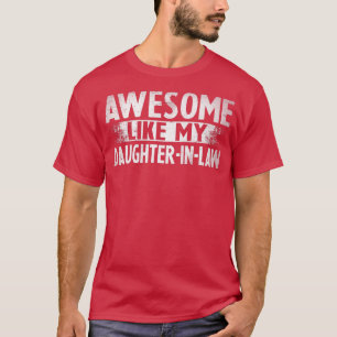 Camiseta Mens Incríveis Como Minha Filha No Dia de os pais