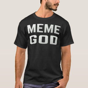 Camiseta Mens Internet Memes Meme Deus