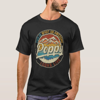 Camiseta Mens, Isto É O Que Uma Poppy Fantasma Se Parece Co