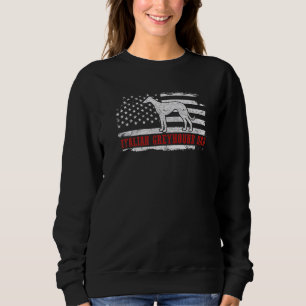 Camiseta Mens Italiano Greyhound Pai Afetou American Fla
