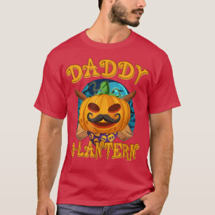 Camiseta Mens Jack O Lanterna Pumpkins Pai Costume Pumpkin