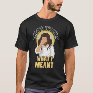 Camiseta Mens Jesus para os Homens - Mal compreendido Não 
