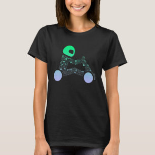 Camiseta Mens Karting Tshirt para Go Kart Driver Boys Go Ka