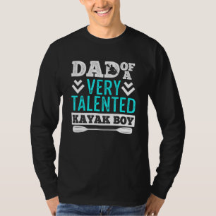 Camiseta Mens Kayak Citação Para Seu Pai Kayaking