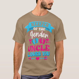 Camiseta Mens Keeper Do Gênero Tio Te Ama Sexo R