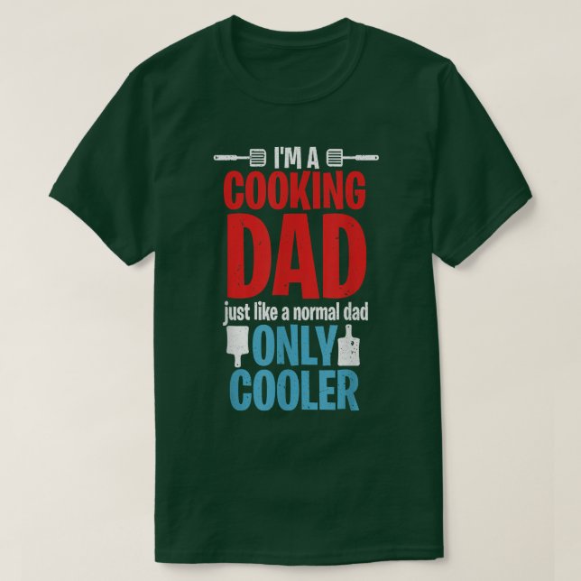 Camiseta Mens Koch Papa Grandpa Father's Day Cooking Grilli (Frente do Design)