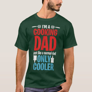 Camiseta Mens Koch Papa Grandpa Father's Day Cooking Grilli