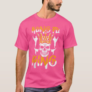 Camiseta Mens Kung Fu - Briga do Crânio - Artes Marciais Ku