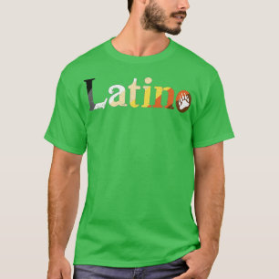 Camiseta Mens Latino Gay do Orgulho de Urso de Sensação