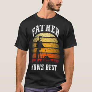 Camiseta Mens Lawn Padre Funny Lawn Mears For Pai Padre