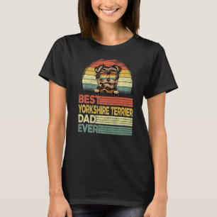 Camiseta Mens Legal Best Yorkshire Terrier Pai Ever Padre"