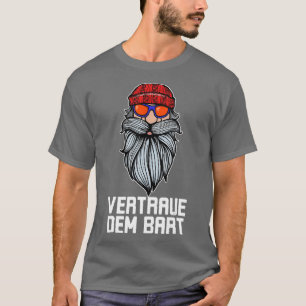 Camiseta Mens Legal Declaração sobre o crescimento da barba