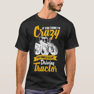 Camiseta Mens Legal Farmer Local Trator Driver Fazendo-Me