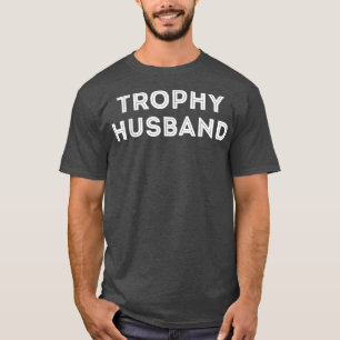 Camiseta Mens Legal Trophy Marido, Hubby Spouse, lua de mel