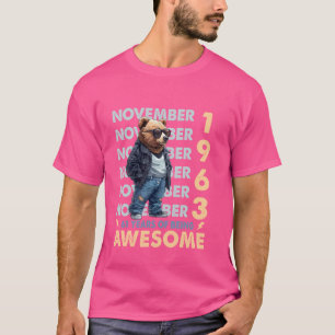 Camiseta Mens Legend Novembro De 1963 61rua Aniversário 61