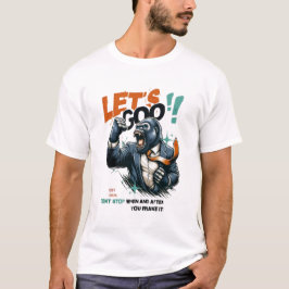 CAMISETA MEN'S LET'S GOO LESSONS LEARN BASIC TEE