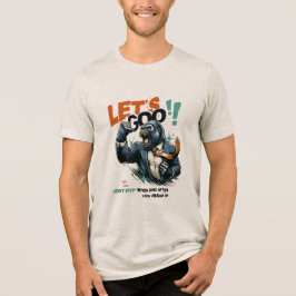 CAMISETA MEN'S LET'S GOO LESSONS LEARN TRI-BLEND T SHIRT