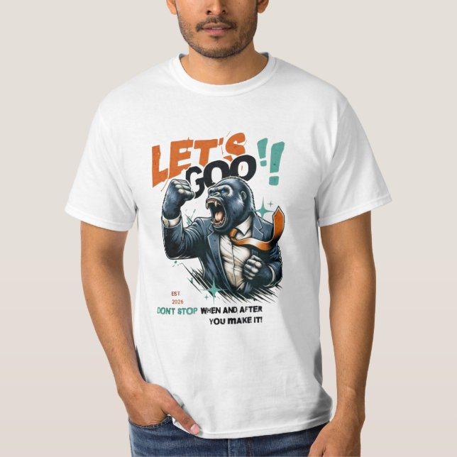 CAMISETA MEN'S LET'S GOO LESSONS LEARN VALUE T SHIRT  (Frente)